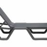 Шезлонг-лежак пластиковый Vela антрацит 1940х690х430-1020 мм Шезлонг-лежак пластиковый Vela антрацит 1940х690х430-1020 мм