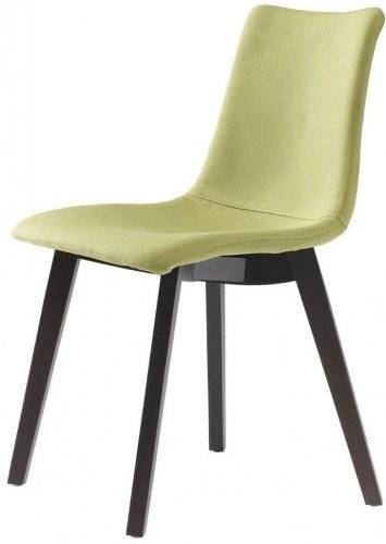 Стул с обивкой Natural Zebra Pop венге, салатовый 480х510х820 мм Стул с обивкой Natural Zebra Pop венге, салатовый 480х510х820 мм