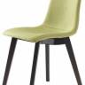 Стул с обивкой Natural Zebra Pop венге, салатовый 480х510х820 мм Стул с обивкой Natural Zebra Pop венге, салатовый 480х510х820 мм