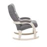 Кресло-качалка Leset Дэми Слоновая кость Malmo 90 (серый)