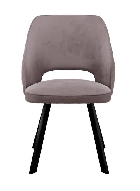 Стул DikLine 274 поворотный Z48 капучино, ножки черные Стул DikLine 274 поворотный Z48 капучино, ножки черные