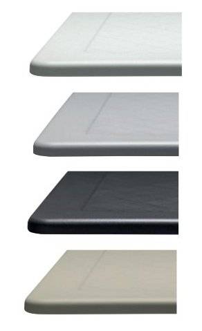 Столешница пластиковая квадратная для подстолья Dodo, Domino Folding тортора 700х700 мм