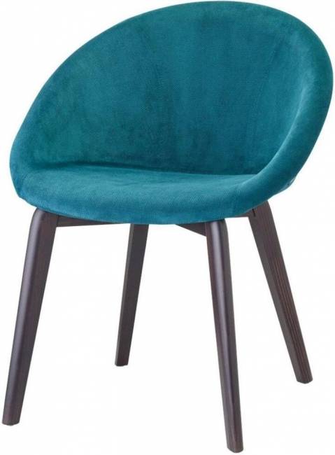 Кресло с обивкой Scab Design, Natural Giulia Pop венге, морская волна Кресло с обивкой Scab Design, Natural Giulia Pop венге, морская волна