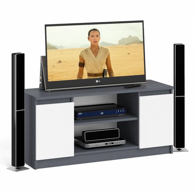 Тумба ТВ Мори МТВ1200.1 цвет графит/белый Тумба ТВ Мори МТВ1200.1 цвет графит/белый