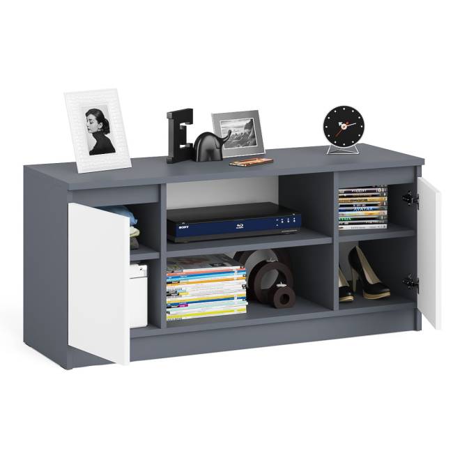 Тумба ТВ Мори МТВ1200.1 цвет графит/белый Тумба ТВ Мори МТВ1200.1 цвет графит/белый