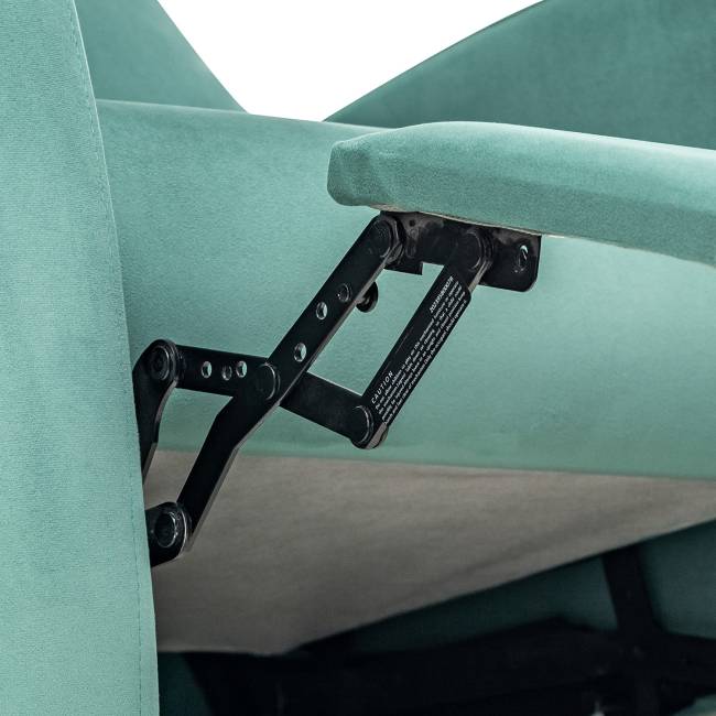 Кресло-реклайнер Leset Грэмми-2 V43 зелёный