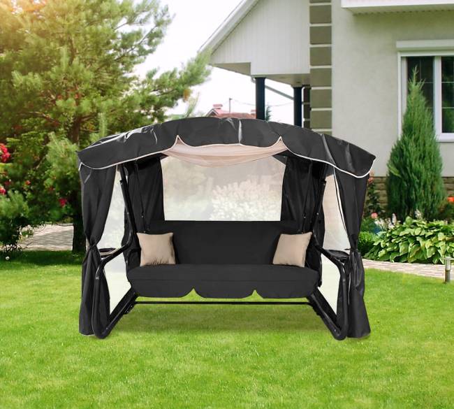 Качели садовые "ТОРОНТО", графит