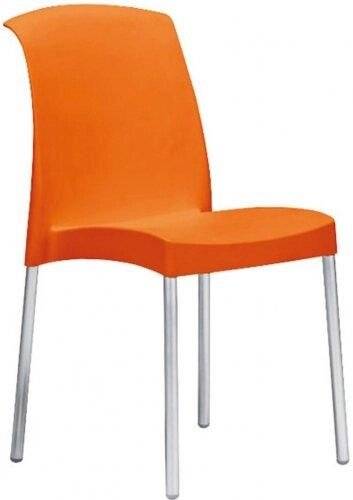 Стул пластиковый Jenny оранжевый 490х470х850 мм Стул пластиковый Jenny оранжевый 490х470х850 мм