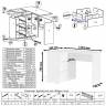 Угловой однотумбовый стол компьютерный левый Мори и шкаф-комод Мори 900 цвет белый