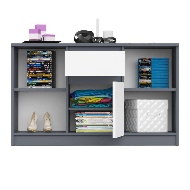 Тумба ТВ Мори МТВ1204.1 цвет графит/белый Тумба ТВ Мори МТВ1204.1 цвет графит/белый