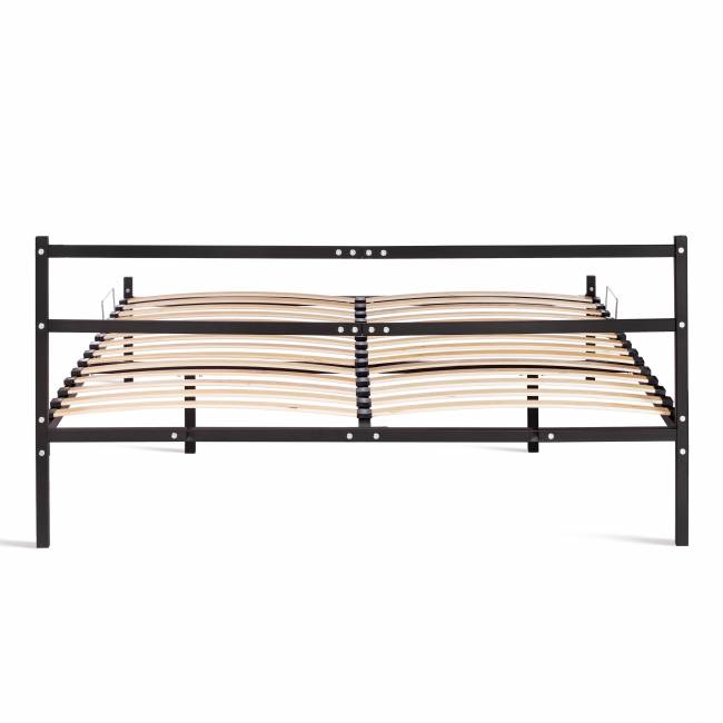 Кровать Marco металл, 160*200 см, черный черный металл