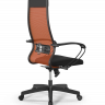 Кресло Sit 10 B1-111K - X2+UMF(X1) /Ub00/Wh00/K1bL(M09.B02.G15.W01), оранжевый-черный