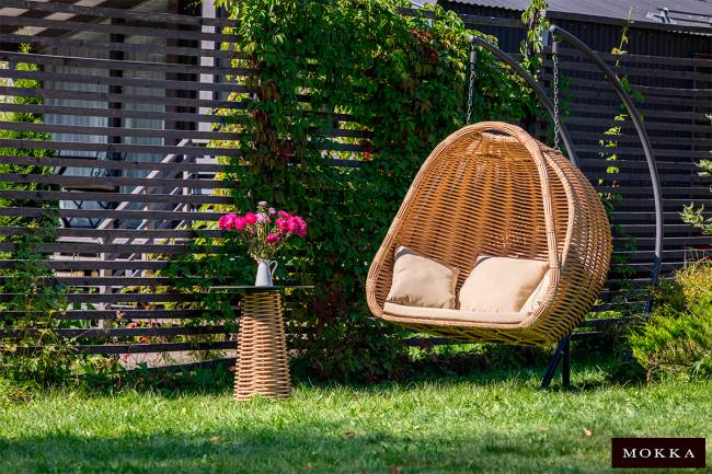 MOKKA MAJORCA подвесное кресло двухместное, цвет соломенный MOKKA MAJORCA подвесное кресло двухместное, цвет соломенный