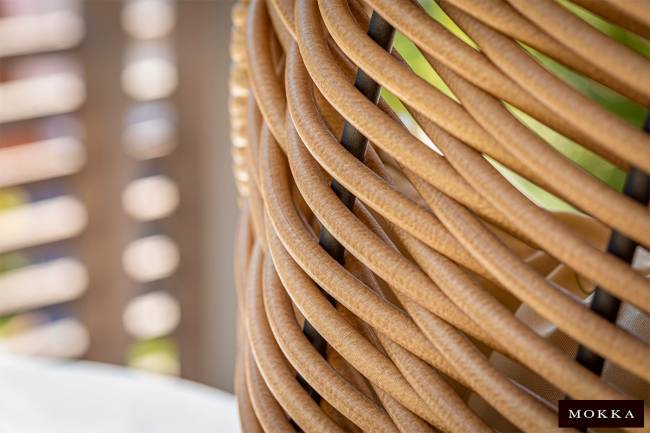 MOKKA MAJORCA подвесное кресло двухместное, цвет соломенный MOKKA MAJORCA подвесное кресло двухместное, цвет соломенный