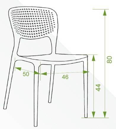 Стул Tiro желтый