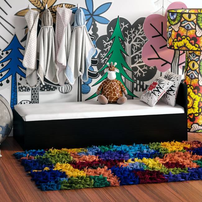 Кровать Стандарт 0800 цвет венге Кровать Стандарт 0800 цвет венге