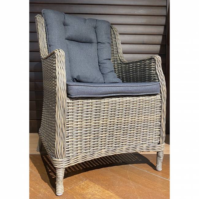 Кресло Бергамо, коричневый