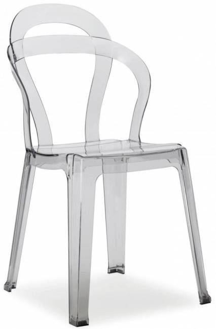 Стул прозрачный Titi прозрачный 470х540х860 мм Стул прозрачный Titi прозрачный 470х540х860 мм