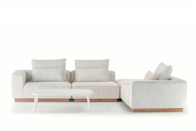 Комплект мягкой мебели Don тик, бежевый Комплект мягкой мебели Don тик, бежевый