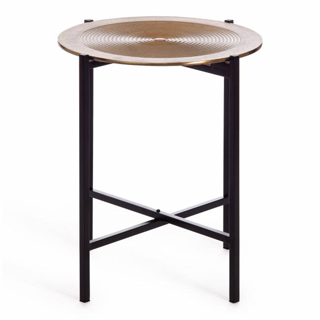 Столик кофейный Secret De Maison BLOOM ( mod. 11873-B ) алюминиевый сплав, 46*46*51 см, черный/античная медь черный/античная медь алюминиевый сплав Столик кофейный Secret De Maison BLOOM ( mod. 11873-B ) алюминиевый сплав, 46*46*51 см, черный/античная медь черный/античная медь алюминиевый сплав