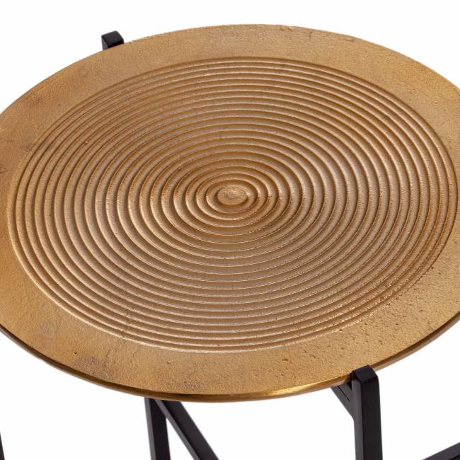 Столик кофейный Secret De Maison BLOOM ( mod. 11873-B ) алюминиевый сплав, 46*46*51 см, черный/античная медь черный/античная медь алюминиевый сплав Столик кофейный Secret De Maison BLOOM ( mod. 11873-B ) алюминиевый сплав, 46*46*51 см, черный/античная медь черный/античная медь алюминиевый сплав