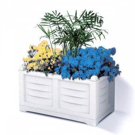 Ящик для растений "Arredo", белый