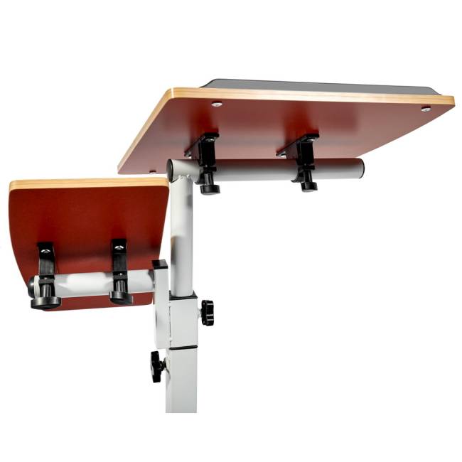 Стол многофункциональный Palma 60x40x62-96см, светлое дерево, белый Стол многофункциональный Palma 60x40x62-96см, светлое дерево, белый