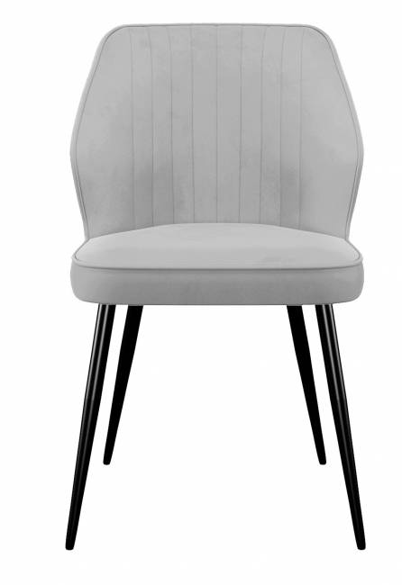 Стул DikLine 222M B22 GREY, ножки черные Стул DikLine 222M B22 GREY, ножки черные