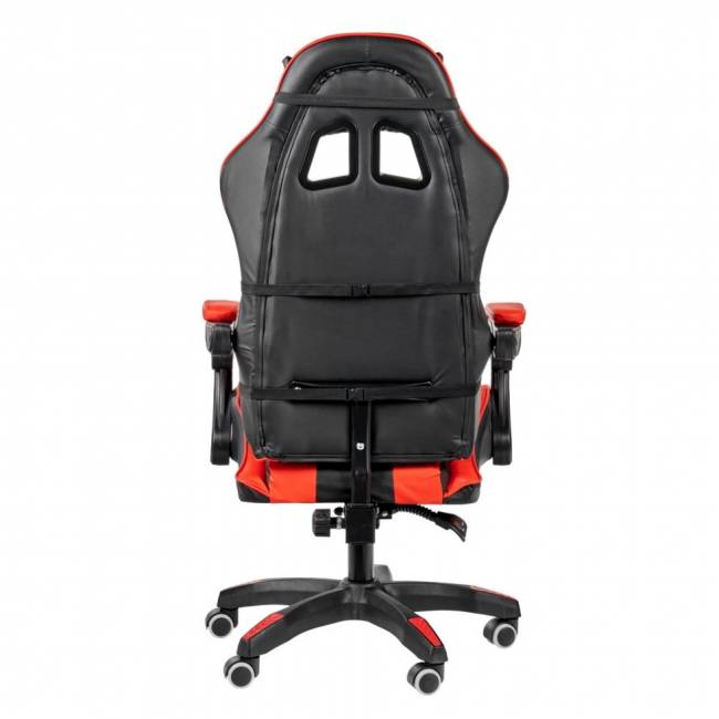 Игровое кресло Alfa, чёрный красный