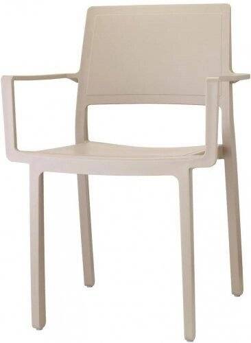 Кресло пластиковое Kate тортора 570х480х840 мм