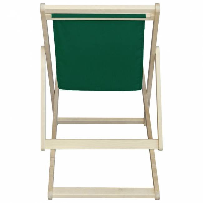 Шезлонг ткань зелёный