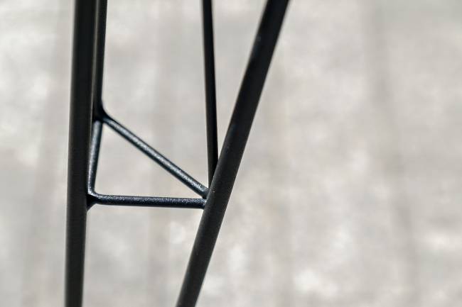 "Руссо" обеденный стол из HPL 150х80см, цвет "черный мрамор"