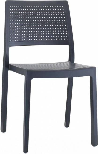 Стул пластиковый Emi антрацит 485х500х835 мм Стул пластиковый Emi антрацит 485х500х835 мм