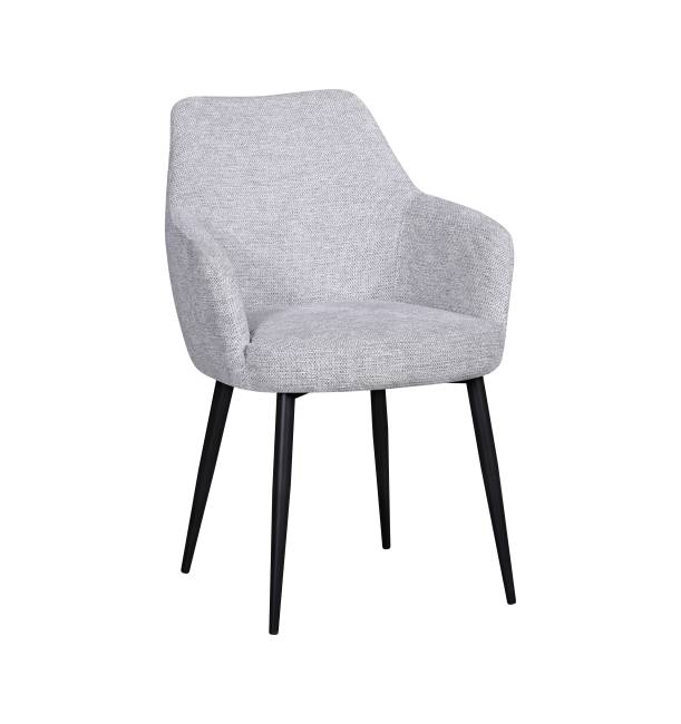 Стул обеденный Katys светло-серый рогожка 2 шт.