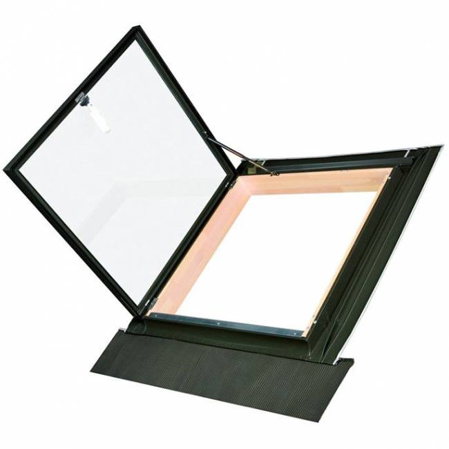 Мансардное окно FAKRO WLI, дерево