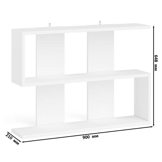 Тумба Мори МТВ1204.1 с компьютерным столом МС-6 левый и полкой 900 цвет белый