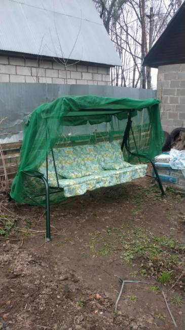 Качели садовые 3-х местные Варна Качели садовые 3-х местные Варна