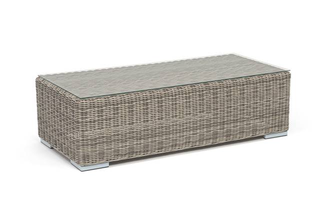 "Боно" журнальный столик из искусственного ротанга, цвет бежевый "Боно" журнальный столик из искусственного ротанга, цвет бежевый