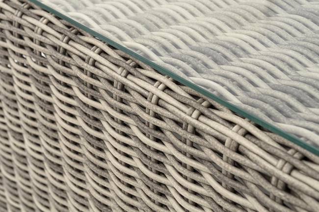 "Боно" журнальный столик из искусственного ротанга, цвет бежевый "Боно" журнальный столик из искусственного ротанга, цвет бежевый