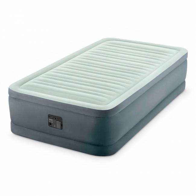 64902, Intex, Надувная кровать 99х191х46см "Premaire Elevated" встр.нас. 220В, до 136кг 64902, Intex, Надувная кровать 99х191х46см "Premaire Elevated" встр.нас. 220В, до 136кг