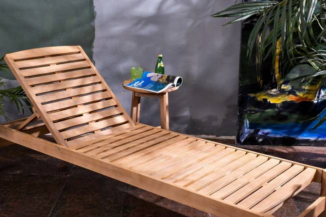 Шезлонг из акации BUNGALOW Шезлонг из акации BUNGALOW