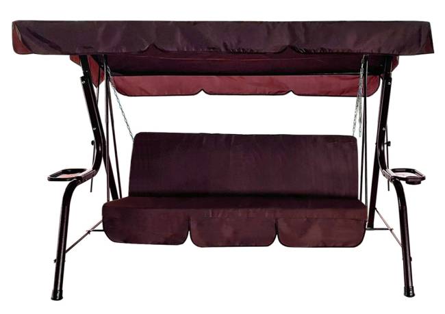 Качели садовые "Гавана" бордо