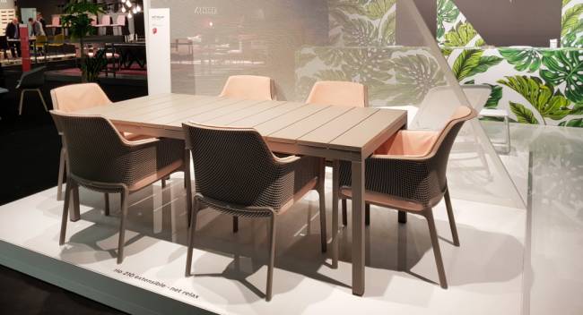 Вставка для кресла мягкая Net Relax розовый 570х645х435 мм