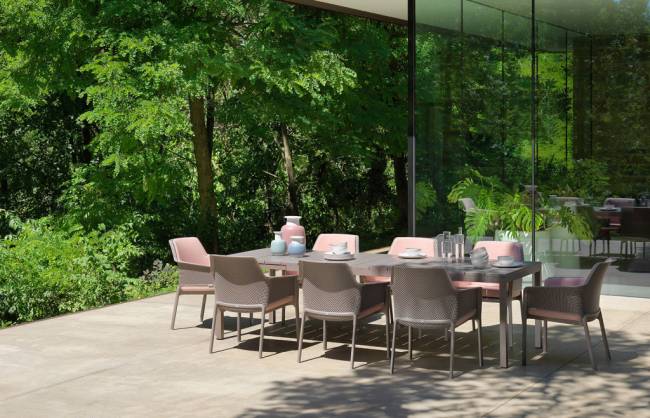 Вставка для кресла мягкая Net Relax розовый 570х645х435 мм