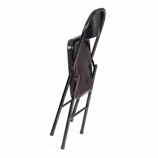 Стул складной FOLDER (mod. 3023(II)) металлический, 46,5 x 48 x 75, (Black) (Комплект из 6 шт.) черный металлический
