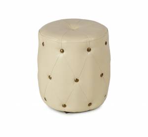 Пуф ПФ-6 (круглый) бежевый