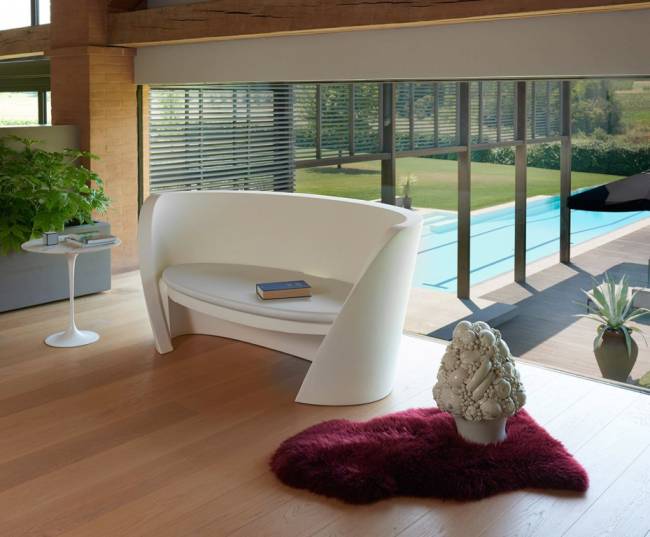 Диван пластиковый Rap Standard 1700x800х750 мм