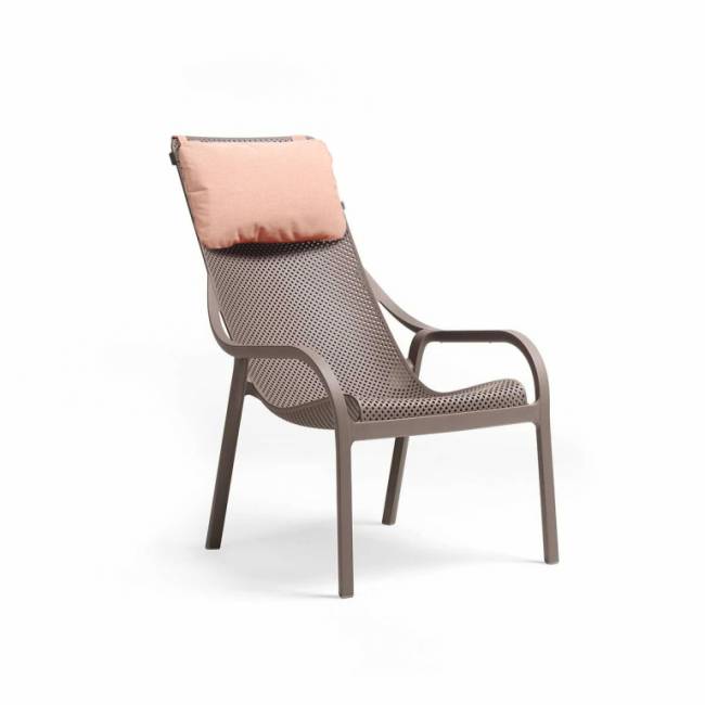 Подушка-подголовник для лаунж кресла Net Lounge розовый 465х290х70 мм