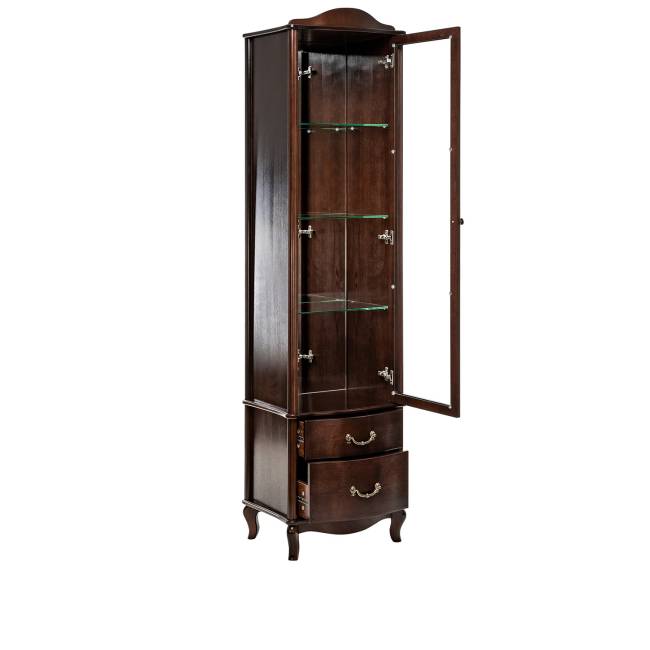 Шкаф-витрина Leset "Джульетта" Орех