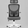 Кресло офисное TopChairs Airone серый ткань